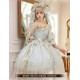 Classical Puppets Eyelash Lace High Waist One Piece(Pre-Order/4 Colours/Full Payment Without Shipping)